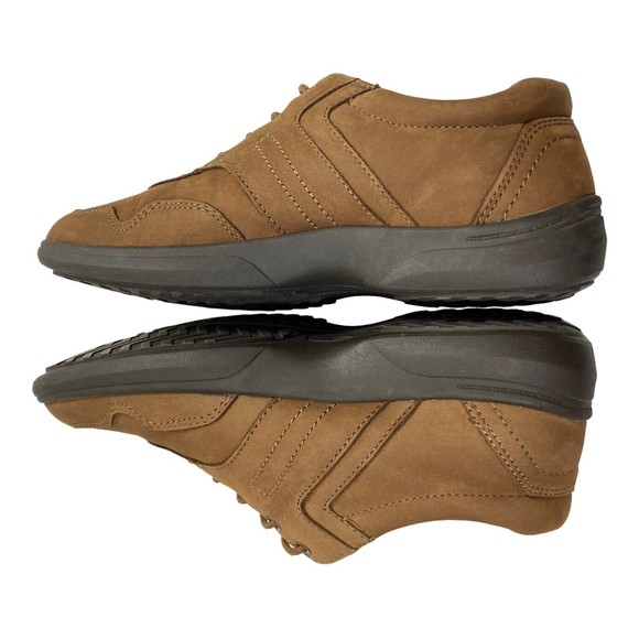 Easy Spirit True Spirit Oxfords Women's 6.5 M Bersh Brown Nubuck Leather EUC - Picture 5 of 10